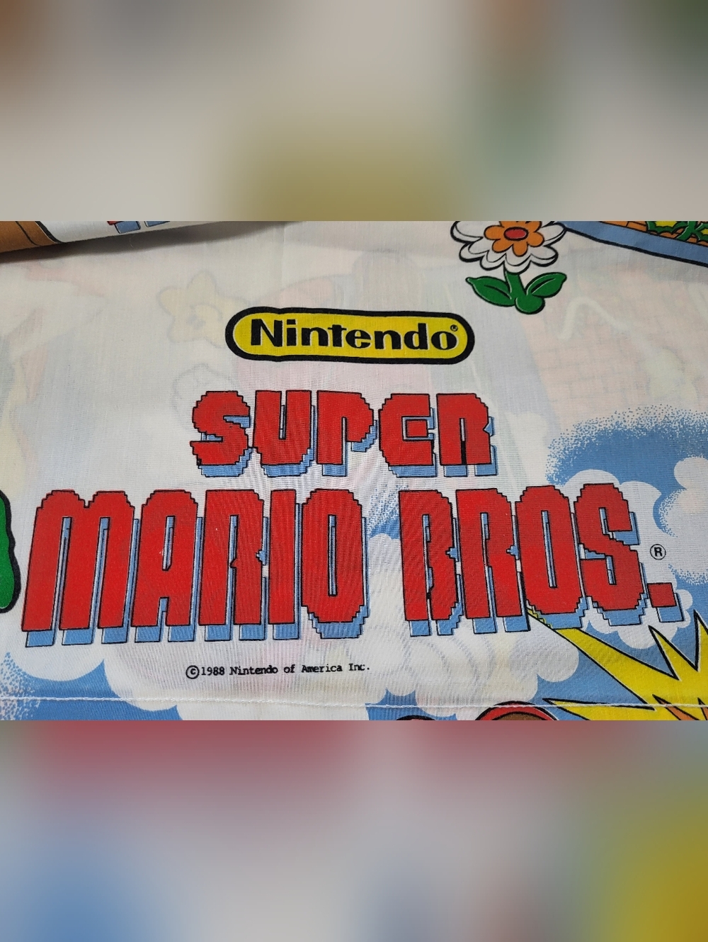 RARE 1988 Nintendo Super Mario Bros. (Twin Sheet Set)